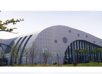 延边会议中心外景网架工程